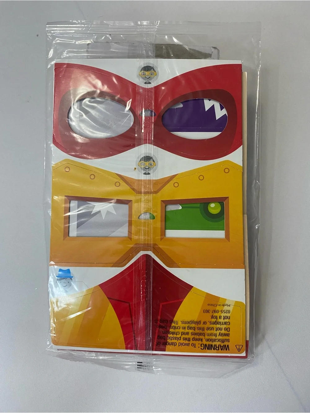 Wendy’s Kids Meal Toy Create Your Secret Identity Glasses New Sealed